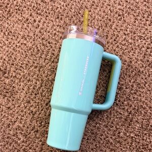 Mexico Starbucks x Stanley Mint Green Tumbler with Straw